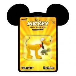 SUPER7 Mickey And Friends Disney ReAction Action Figure - Pluto