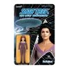 SUPER7 Star Trek: The Next Generation ReAction Action Figure Wave 2 - Counsellor Troi