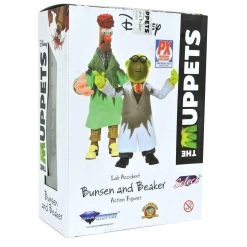 Diamond Select The Muppets Action Figure Box Set Lab Accident Bunsen & Beaker SDCC 2021 Previews Exclusive -Toy Promotion Store rthrthrth