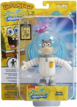 Noble Collection Spongebob Bendyfigs Action Figure - Sandy Cheeks