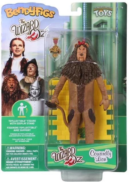 Noble Collection The Wizard Of Oz Bendyfigs Action Figure - Cowardly Lion 1 Noble Collection The Wizard Of Oz Bendyfigs Action Figure - Cowardly Lion