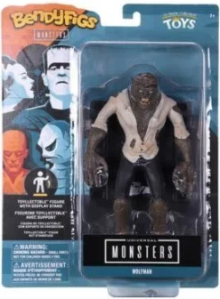 Noble Collection Universal Monsters Bendyfigs Action Figure - Wolfman