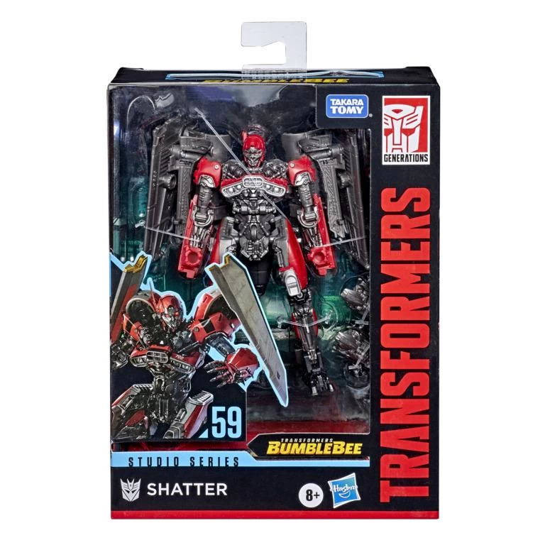 Hasbro Transformers Studio Series 59 Deluxe Class Action Figure: Shatter 1 Hasbro Transformers Studio Series 59 Deluxe Class Action Figure: Shatter