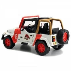 Jada Toys Jurassic Park - Jeep Wrangler 1:24 Scale Jada Hollywood Rides Die Cast Vehicle -Toy Promotion Store sim 253253005 7