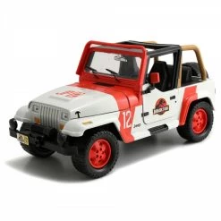 Jada Toys Jurassic Park - Jeep Wrangler 1:24 Scale Jada Hollywood Rides Die Cast Vehicle -Toy Promotion Store sim 253253005 8