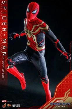 Spider-Man Intergrated Suit - Spider-Man Far From Home - Marvel Hot Toys Collectibles 1/6 Scale Action Figure -Toy Promotion Store spider man integrated suit marvel gallery 619542c96a1b1