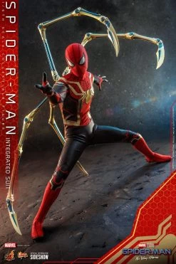 Spider-Man Intergrated Suit - Spider-Man Far From Home - Marvel Hot Toys Collectibles 1/6 Scale Action Figure -Toy Promotion Store spider man integrated suit marvel gallery 619542cc3c128
