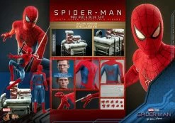 *PRE-ORDER Spider-Man Deluxe - Spider-Man: No Way Home Marvel Hot Toys Collectibles 1/6 Scale Action Figure -Toy Promotion Store spider man new red and blue suit deluxe version marvel gallery 6 6