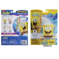Noble Collection Spongebob Bendyfigs Action Figure - SpongeBob SquarePants -Toy Promotion Store spongebob bendyfig nn1412 pack