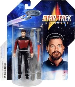 Star Trek Universe 5 Inch Action Figure - Commander William Riker