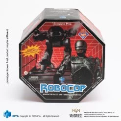 HIYA Toys SDCC 2022 RoboCop 1:18 Scale Action Figures - RoboCop Vs ED-209 Twin Pack -Toy Promotion Store stl222391 6