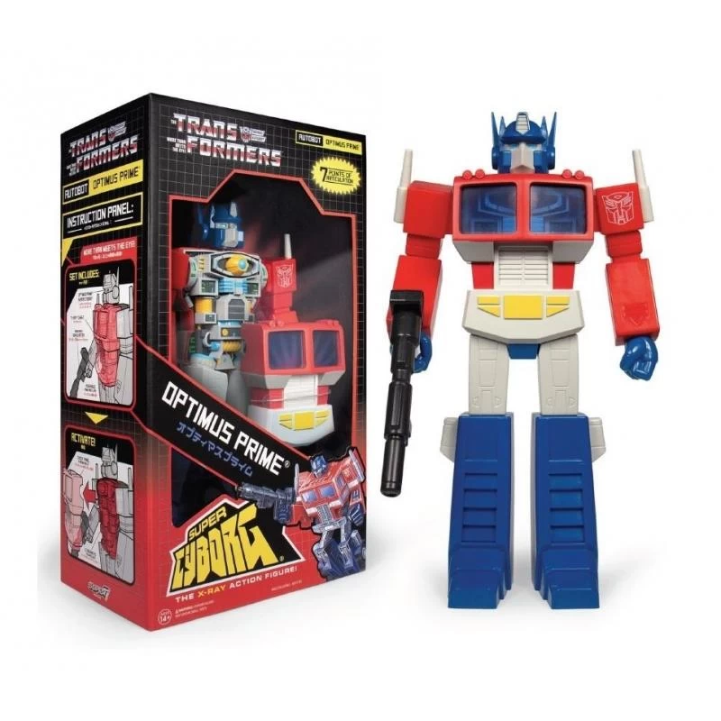 SUPER7 Transformers Super Cyborg Action Figure - Optimus Prime 1 SUPER7 Transformers Super Cyborg Action Figure - Optimus Prime