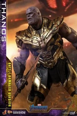 Thanos (Battle Damaged) - Marvel Avengers: Endgame Hot Toys Collectibles 1/6 Scale Action Figure -Toy Promotion Store thanos battle damaged version marvel gallery 5e3b1422310a1