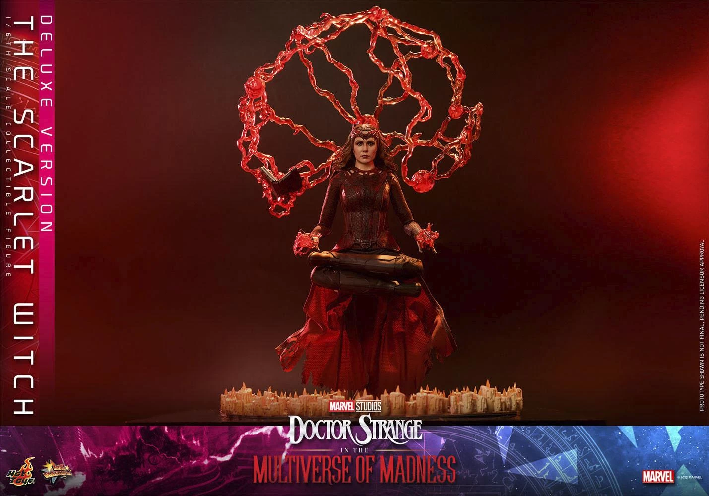 *PRE-ORDER Scarlet Witch Deluxe - Marvel Multiverse Of Madness Hot Toys Collectibles 1/6 Scale Action Figure 9 *PRE-ORDER Scarlet Witch Deluxe - Marvel Multiverse Of Madness Hot Toys Collectibles 1/6 Scale Action Figure - Image 9