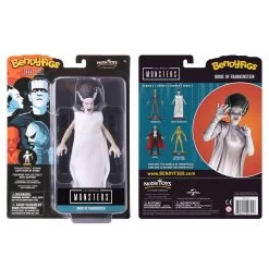 Noble Collection Universal Monsters Bendyfigs Action - Bride Of Frankenstein -Toy Promotion Store thebride nn1163 w pack
