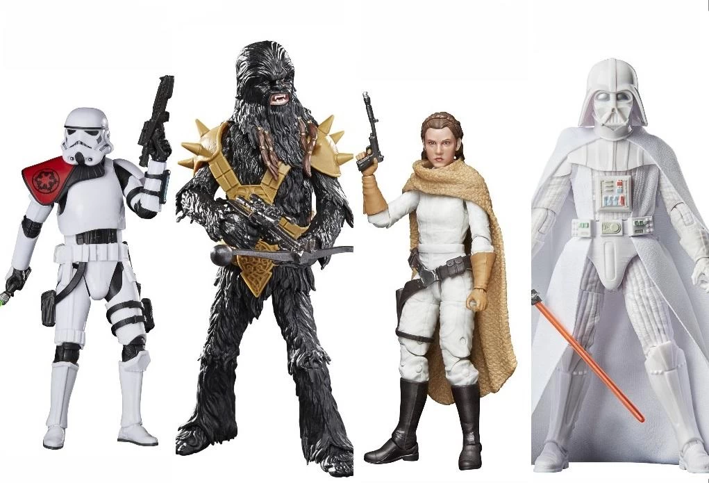 Hasbro Star Wars Black Series 6 Inch Action Figure Comic Series Wave 2 - Set Of 4 1 Hasbro Star Wars Black Series 6 Inch Action Figure Comic Series Wave 2 - Set Of 4