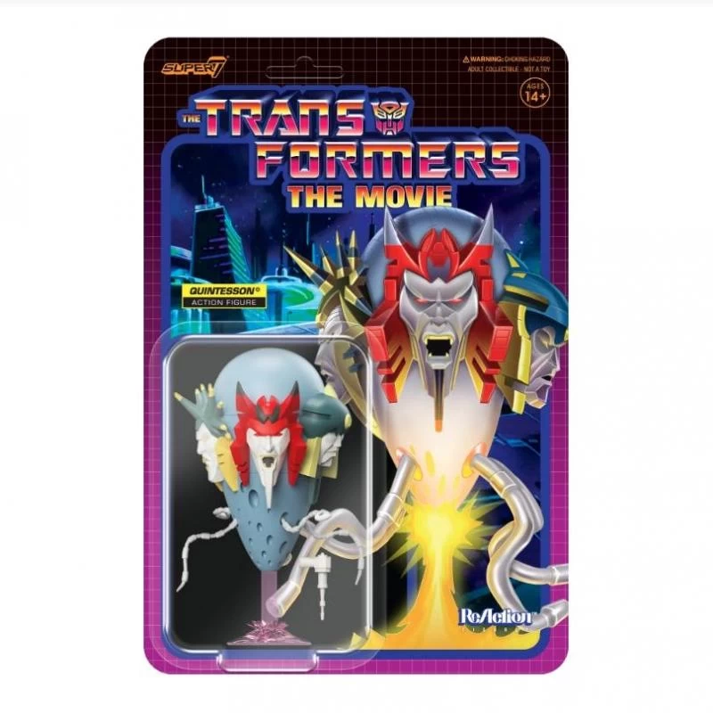 SUPER7 Transformers ReAction Action Figure Wave 6 - Quintesson 1 SUPER7 Transformers ReAction Action Figure Wave 6 - Quintesson