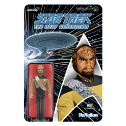 SUPER7 Star Trek: The Next Generation ReAction Action Figure Wave 1 - Worf