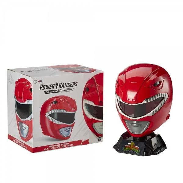 Hasbro Power Rangers Lightning Collection Premium Red Ranger Helmet Prop Replica 1 Hasbro Power Rangers Lightning Collection Premium Red Ranger Helmet Prop Replica