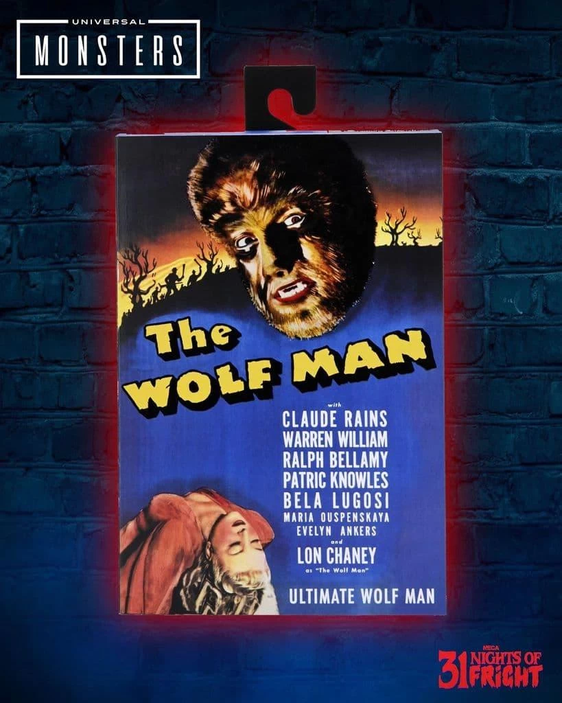NECA The Wolf Man 7" Inch Action Figure - Ultimate Wolf Man 2 NECA The Wolf Man 7" Inch Action Figure - Ultimate Wolf Man - Image 2