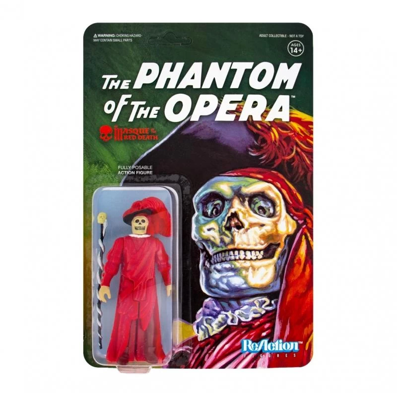 SUPER7 Universal Monsters Phantom Of The Opera ReAction Action Figure - The Masque Of The Red Death 1 SUPER7 Universal Monsters Phantom Of The Opera ReAction Action Figure - The Masque Of The Red Death