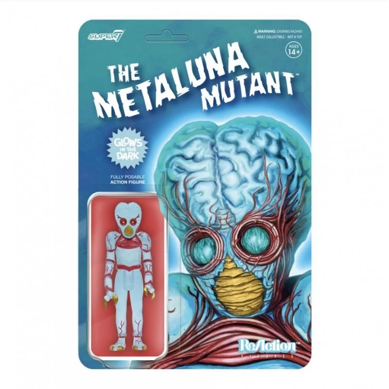 SUPER7 Universal Monsters ReAction Action Figure - The Metaluna Mutant (Blue Glow In The Dark Version) 1 SUPER7 Universal Monsters ReAction Action Figure - The Metaluna Mutant (Blue Glow In The Dark Version)