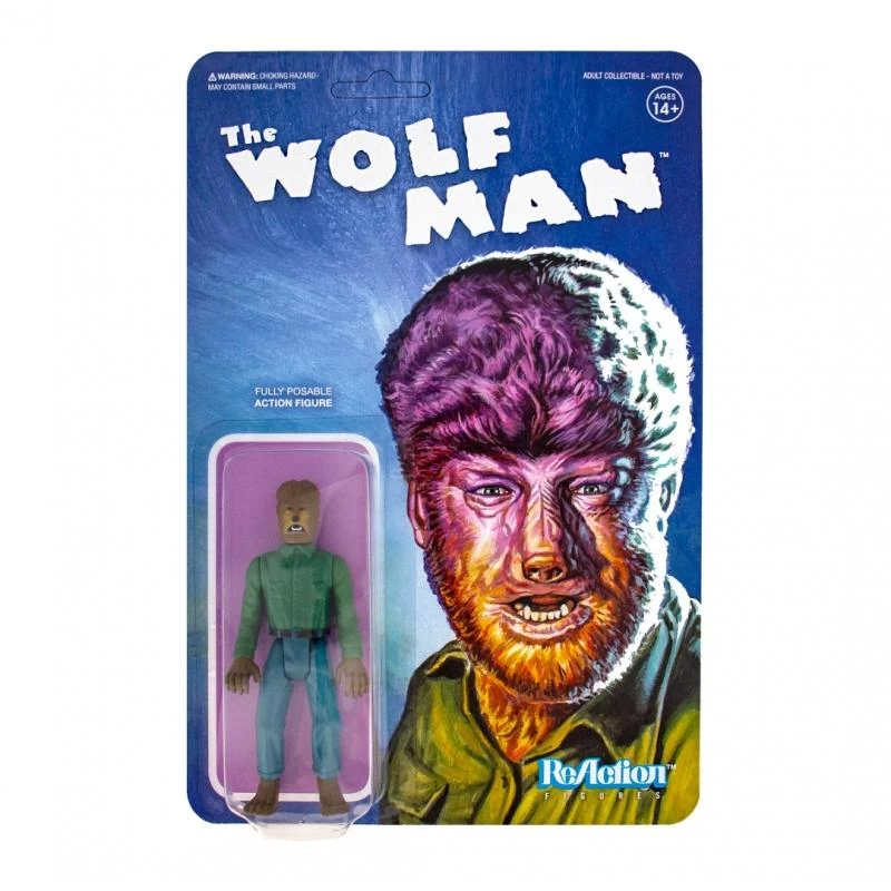SUPER7 Universal Monsters ReAction Action Figure - Wolf Man 1 SUPER7 Universal Monsters ReAction Action Figure - Wolf Man