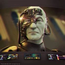 SUPER7 *PRE-ORDER Star Trek: The Next Generation ReAction Ultimates! Action Figure Wave 1 - Lucutus Of Borg -Toy Promotion Store ustngw01 lob01 3 800x800 1