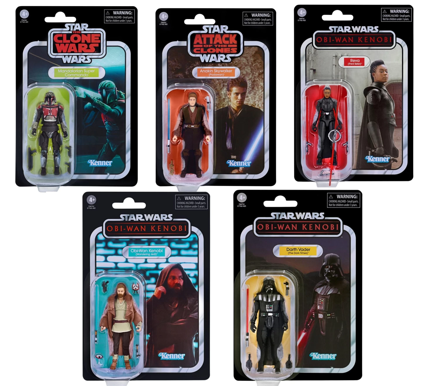 Hasbro Star Wars The Vintage Collection 3.75 Inch Action Figure Wave 42 - Set Of 5 1 Hasbro Star Wars The Vintage Collection 3.75 Inch Action Figure Wave 42 - Set Of 5