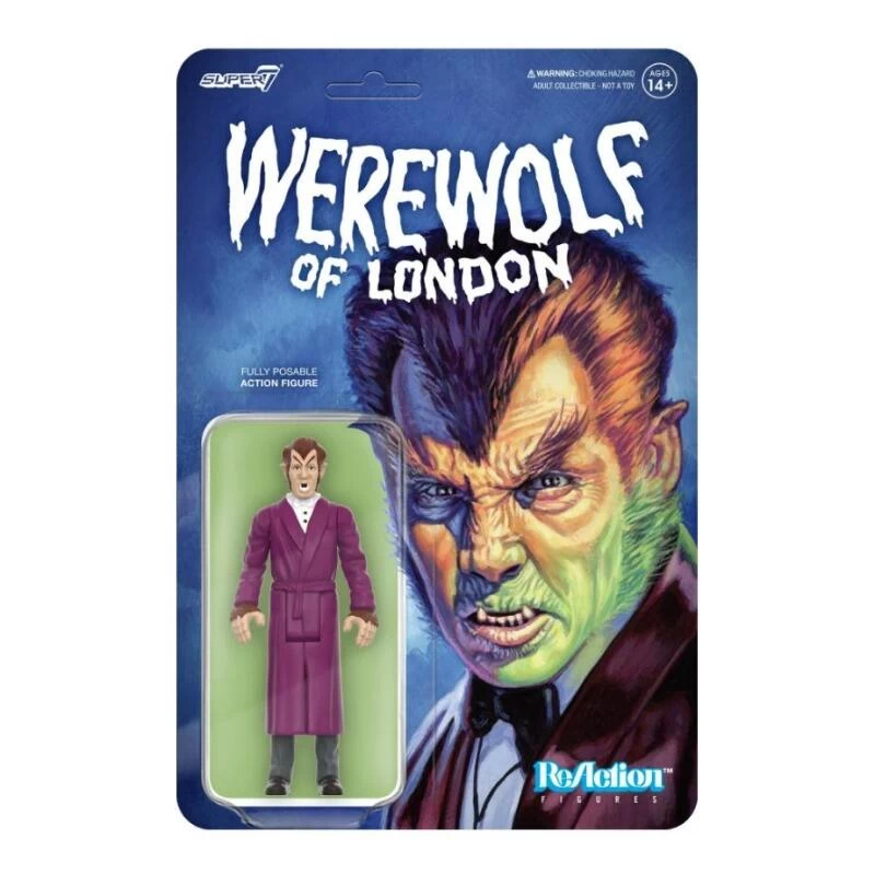 SUPER7 Universal Monsters ReAction Action Figure - Werewolf Of London 1 SUPER7 Universal Monsters ReAction Action Figure - Werewolf Of London