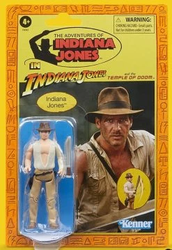 Hasbro Indiana Jones Retro 3.75 Inch Action Figure - Indiana Jones (Temple Of Doom)
