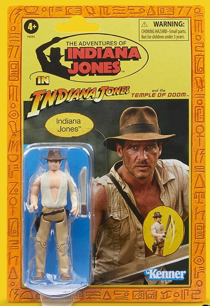 Hasbro Indiana Jones Retro 3.75 Inch Action Figure - Indiana Jones (Temple Of Doom) 1 Hasbro Indiana Jones Retro 3.75 Inch Action Figure - Indiana Jones (Temple Of Doom)